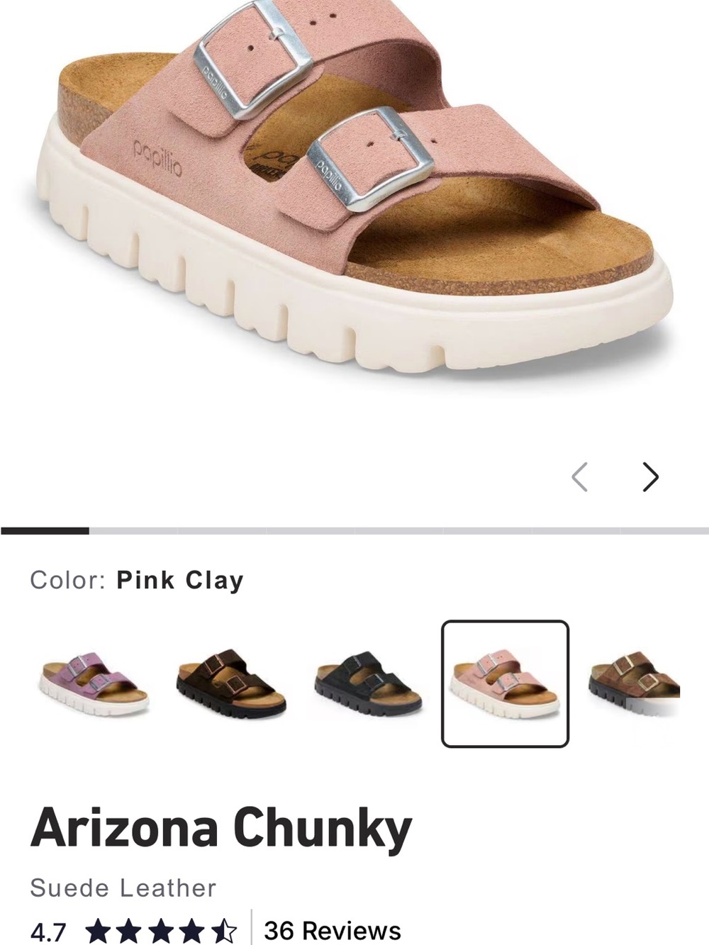 Papillio Mustard Yellow Suede Platform Sandals (Arizona chunky Birkenstock) - Picture 6 of 6